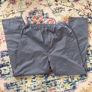 Stearns Men's Large  Dry Wear Waterproof Breathable Gray Nylon  Rain Pants